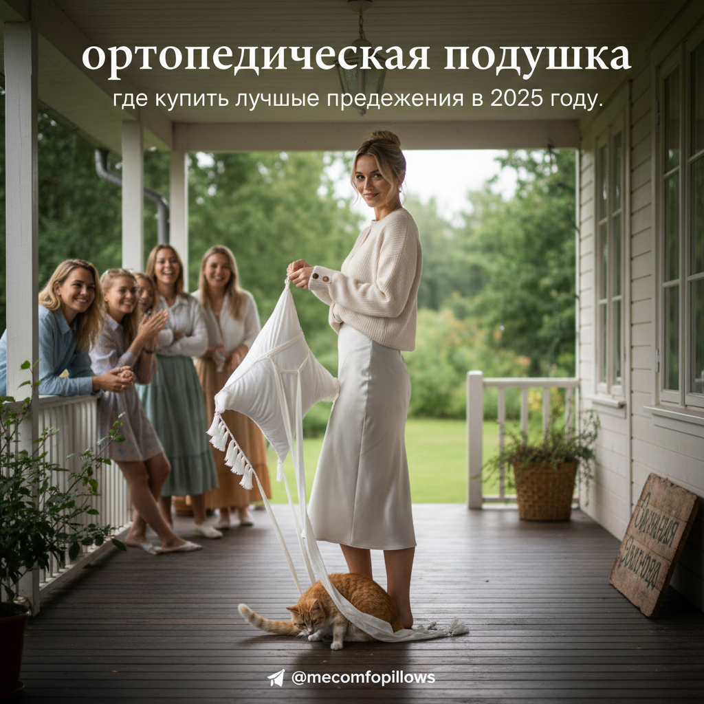 Ортопедическая подушка для комфортного сна