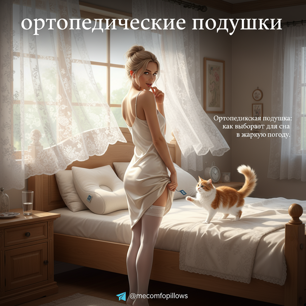 Ортопедическая подушка для сна в жаркую погоду