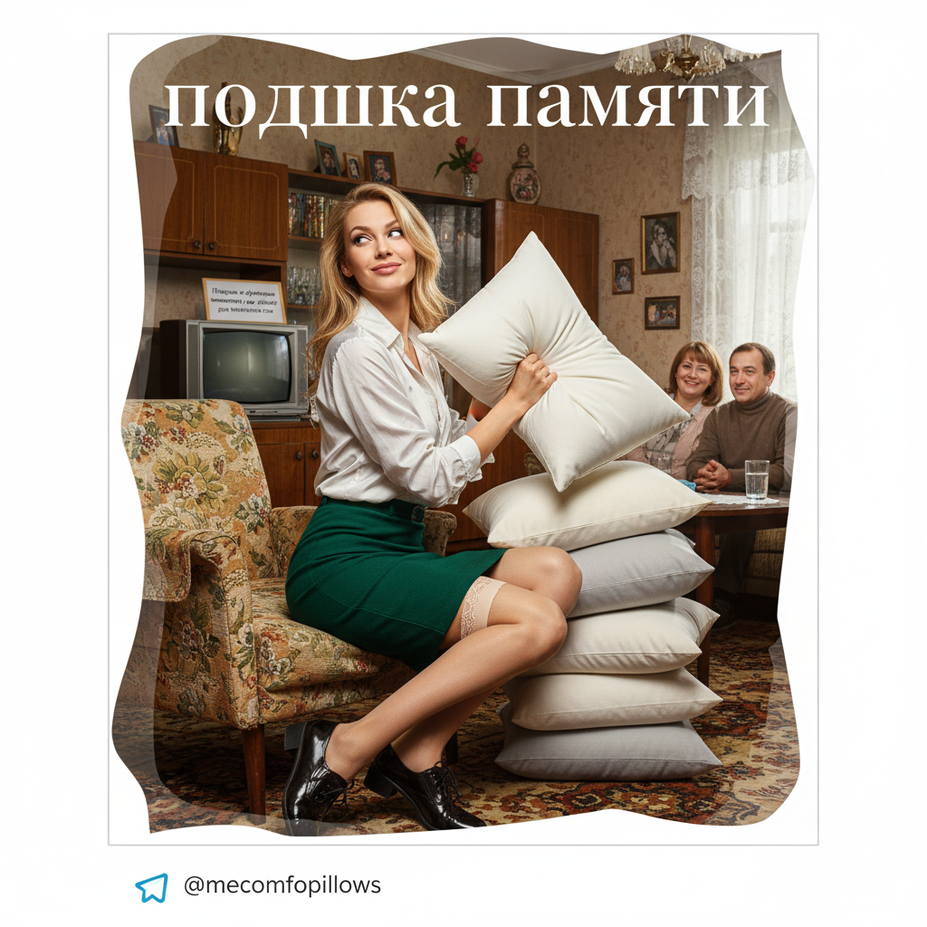 Подушка с эффектом памяти для качественного сна