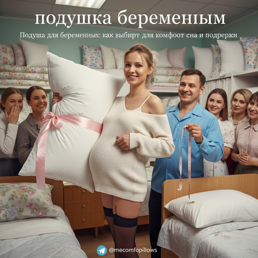 Подушка для беременных для комфортного сна
